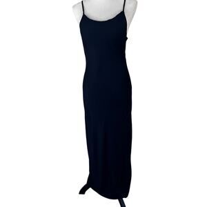 River Island Black Slip Dress | Maxi Length| Size 8 US (UK 12, EU 38)
